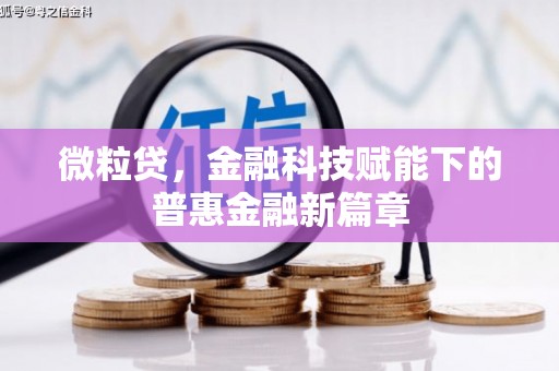 光泽微粒贷，金融科技赋能下的普惠金融新篇章