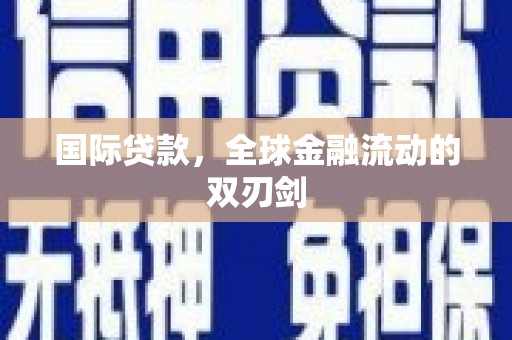黄骅国际贷款，全球金融流动的双刃剑