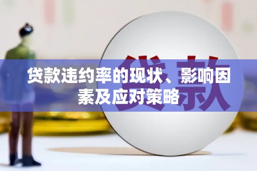 修水贷款违约率的现状、影响因素及应对策略