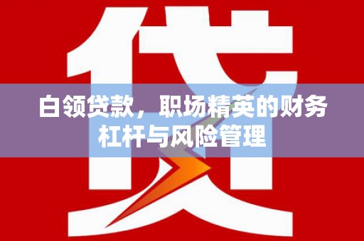 云浮白领贷款，职场精英的财务杠杆与风险管理