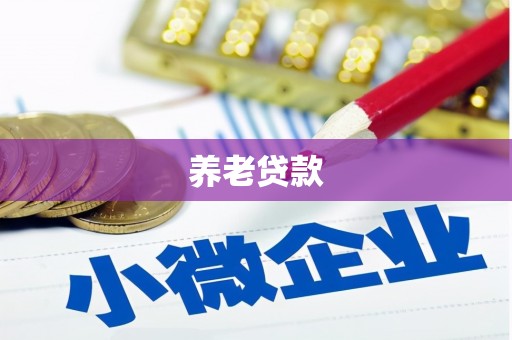 蒙阴养老贷款