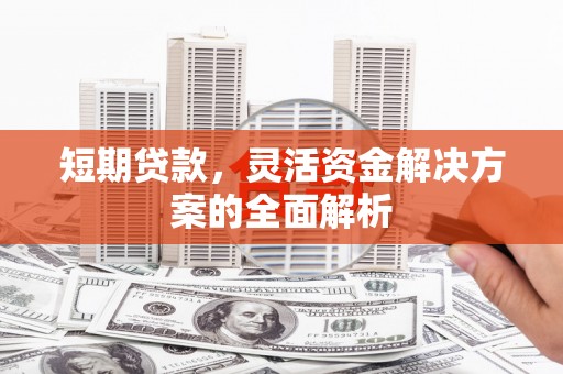 沙坪坝短期贷款，灵活资金解决方案的全面解析