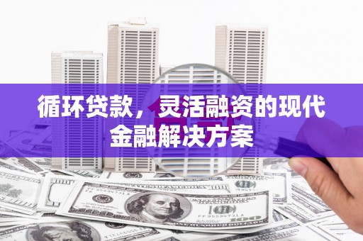 唐山循环贷款，灵活融资的现代金融解决方案