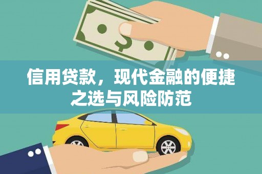 枋山信用贷款，现代金融的便捷之选与风险防范