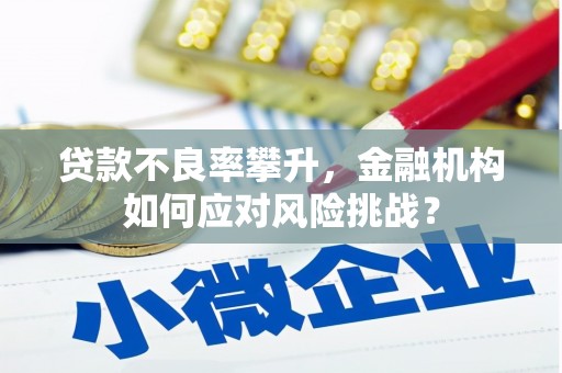 雁塔贷款不良率攀升，金融机构如何应对风险挑战？