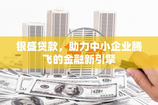 随州银盛贷款，助力中小企业腾飞的金融新引擎