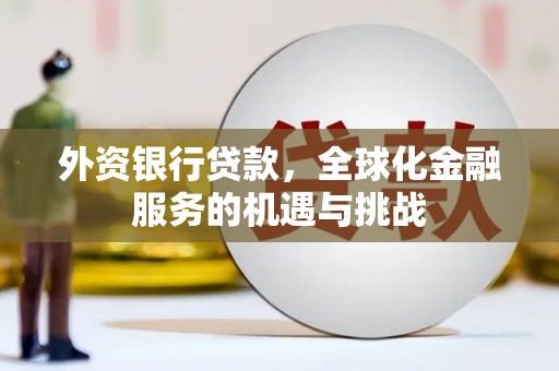 昆明外资银行贷款，全球化金融服务的机遇与挑战