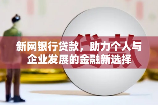 海晏新网银行贷款，助力个人与企业发展的金融新选择