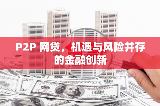 岱山P2P 网贷，机遇与风险并存的金融创新