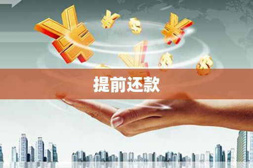 榆树提前还款